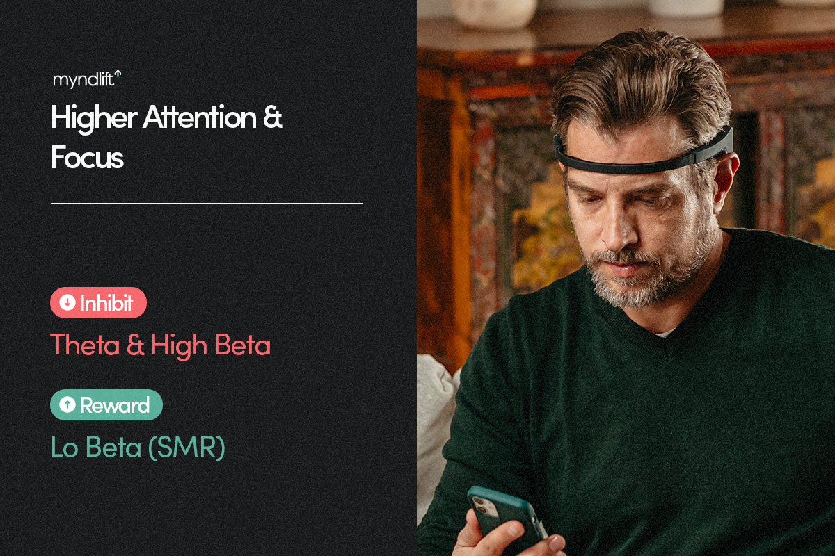 Higher attention and focus