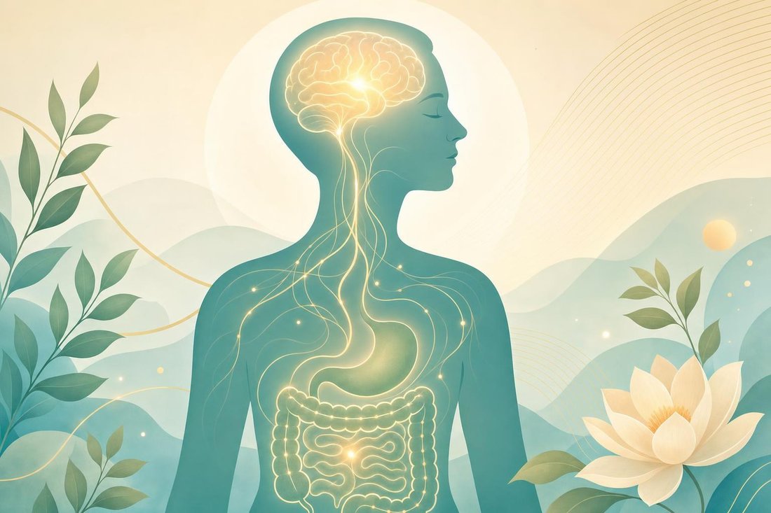 Brain-body connection: calm returning after inflammation settles